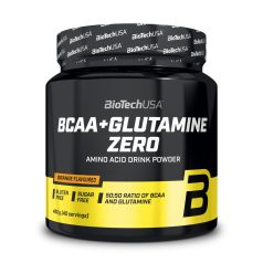 Biotech BCAA+Glutamine Zero 480g narancs
