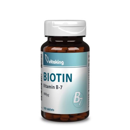Vitaking B7 Vitamin Biotin 900 ug 100db