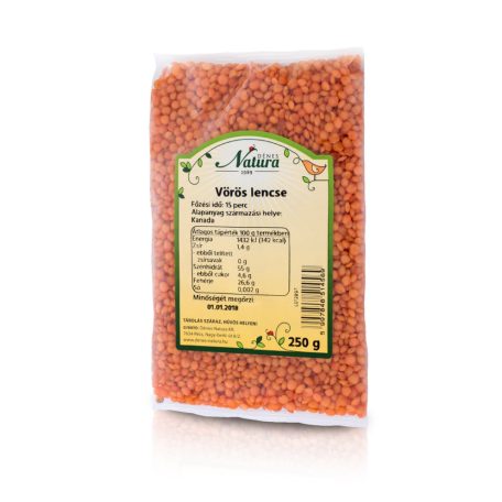 Dénes Natura Vöröslencse 250 g
