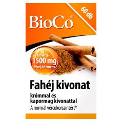   BioCo Fahéj kivonat krómmal és kapormag kivonattal tabletta 60 x 0,9 g (54 g)