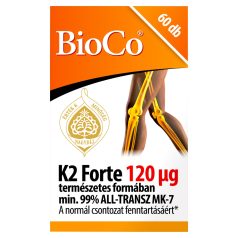 BioCo K2 Forte 120 µg étrend-kiegészítő tabletta 60db