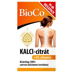 BioCo Kalci-citrát+D3-vitamin Megapack filmtabletta 90db