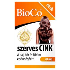 BioCo szerves Cink tabletta 20mg 60db