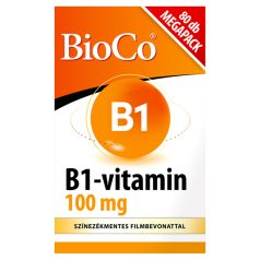   BioCo B1-vitamin 100 mg étrend-kiegészítő filmtabletta 80db