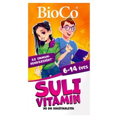   BioCo Suli vitamin étrend-kiegészítő rágótabletta 6-14 éveseknek 90db