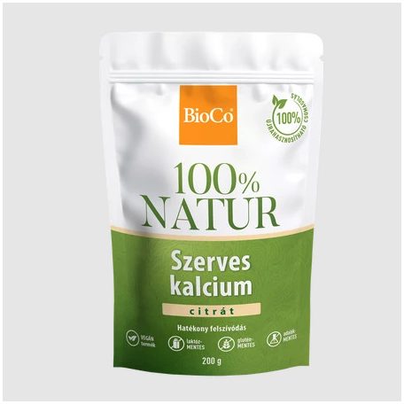 BioCo 100% NATUR Szerves Kalcium tasakos por 200g