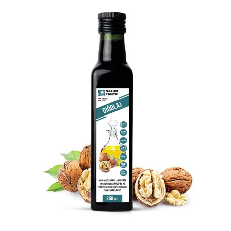 Natur Tanya® Dióolaj hidegsajtolással- vérzsír, memória, koncentráció, bélférgesség esetén! 250ml