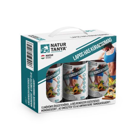 Natur Tanya® LIPO+ 60 napos lapos has kúracsomag - Ha a kritikus terület, a has és a csípő!