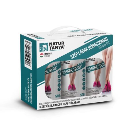 Natur Tanya® 60 napos Gambe Slim® Szép lábak kúracsomag – Ivókúra a karcsú és egészséges lábakért 3 x 500 ml