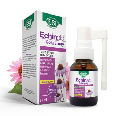 Natur Tanya® ESI® Alkoholmentes Echinacea torokspray - Több, mint 500 fújásra elegendő! Mentás ízű, cukormentes.