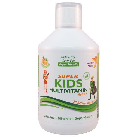 Swedish Nutra Super Kids folyékony multivitamin gyerekeknek 500ml