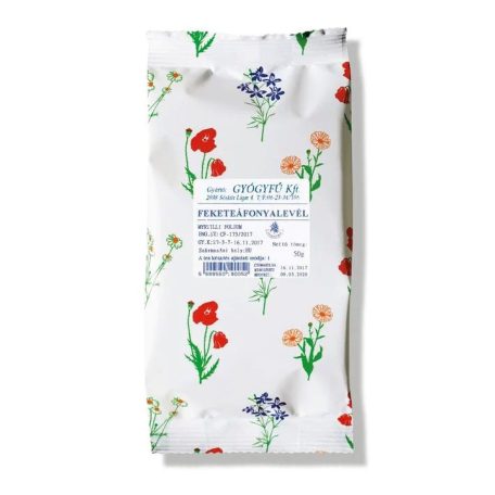 Gyógyfű Feketeáfonyalevél 50g