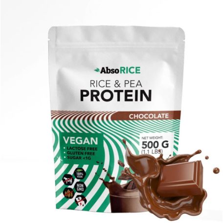 AbsoRICE protein 500g - Csokoládés vegán fehérjepor