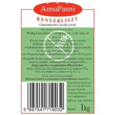 AnnaPanni Kenyér gluténmentes lisztkeverék 1kg