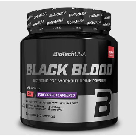 Biotech Black Blood CAF+ - 300 g - Áfonya íz