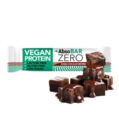 AbsoBAR Vegán Zero Proteinszelet dupla csokis brownie