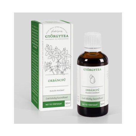 Györgytea Orbáncfű olajos kivonat 50ml