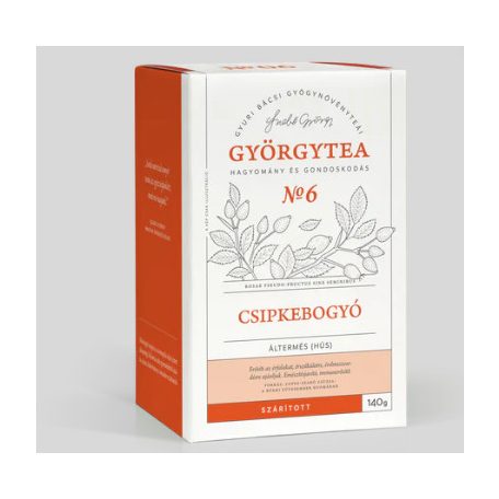 Györgytea Csipkebogyó hús 140g [6]