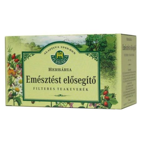 Herbária Emésztést elősegítő filteres teakeverék 20db