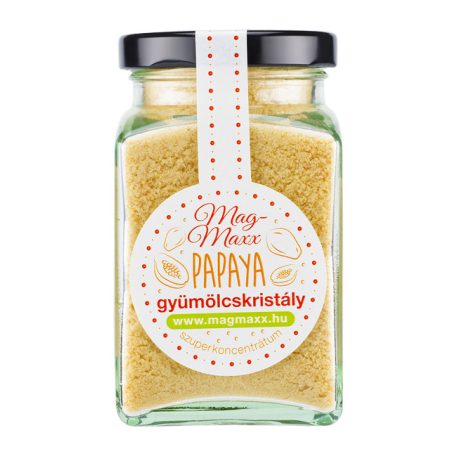 Mag-Maxx Papaya gyümölcskristály 40g Az emésztőrendszer kedvenc szuperkoncentrátuma