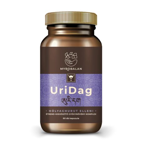 Myrobalan UriDag 60db hólyaghurut és húgyúti fertőzések elleni gyógynövény-komplex