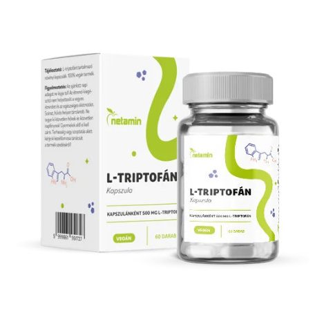 Netamin L-triptofán kapszula 500 mg