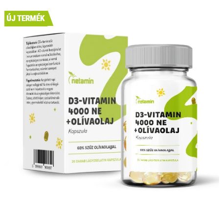 Netamin D3-vitamin 4000NE 30db