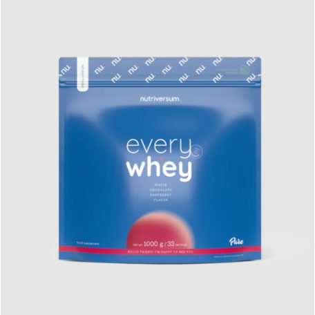 Nutriversum Every Whey protein por Fehér csokoládé-málna