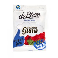   DeBron glutén- és cukormentes CHERRY cseresznyés gumicukor 90g