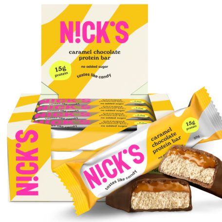 Nicks Karamellás-csokis proteinszelet 50g
