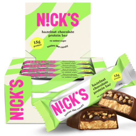 Nicks Mogyorókrémes (Hazelnut) proteinszelet 50g