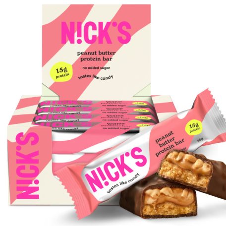 Nicks Mogyoróvajas (Peanut) proteinszelet 50g