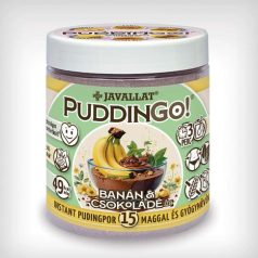   Javallat Puddingo Banán és Csokoládé ízű instant pudingpor