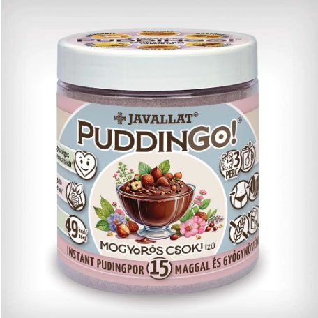 Javallat Puddingo Mogyorós csoki ízű instant pudingpor