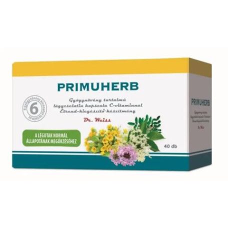 Simply You Primuherb kapszula a légutak normál állapotához 40db