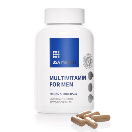 USA medical Multivitamin férfiaknak növényi kivonatokkal kapszula – 60 db