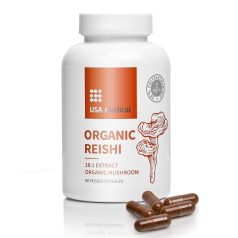   USA medical Pecsétviaszgomba kapszula acerola kivonattal ORGANIC REISHI – 60 db