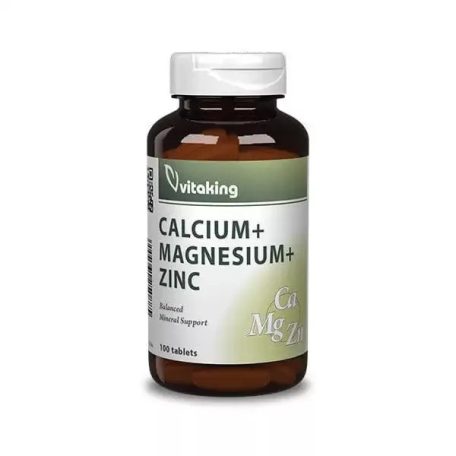 Vitaking Kalcium-magnézium-cink 100db