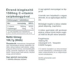 Vitaking C1500 15mg csipkebogyóval 60db