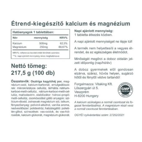 Vitaking CalMag 500/250 100db