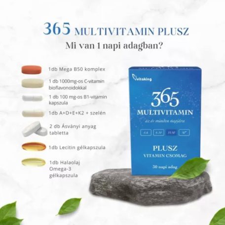 Vitaking 365 Multivitamin Plusz csomag (30db)