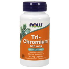 NOW Tri-Chromium™ 500 mcg with Cinnamon 90Veg Capsules