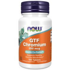NOW GTF Chromium 200 mcg 100 Tablets