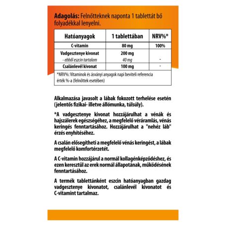 BioCo Vadgesztenye tabletta 80db