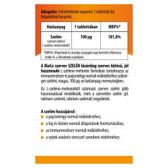 BioCo szerves Szelén Megapack tabletta 120db