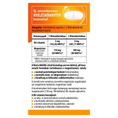 BioCo Magne-citrát+B6-vitamin Megapack filmtabletta 90db