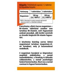   BioCo Szerves magnézium Stop B6-vitamin Megapack tabletta 90db