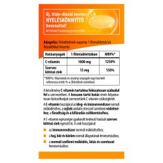   BioCo C+Cink Retard C-vitamin 1000 mg + szerves cink filmtabletta 100db