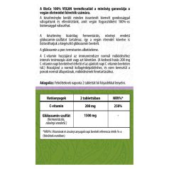 BioCo 100% Vegan Fermentált Glükozamin tabletta 60db