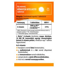   BioCo A-vitamin 10 000 NE étrend-kiegészítő tabletta 120db